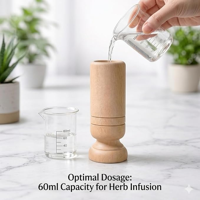 Sugar Balance Vijaysar Wooden Water Glass (Pack Of 1).